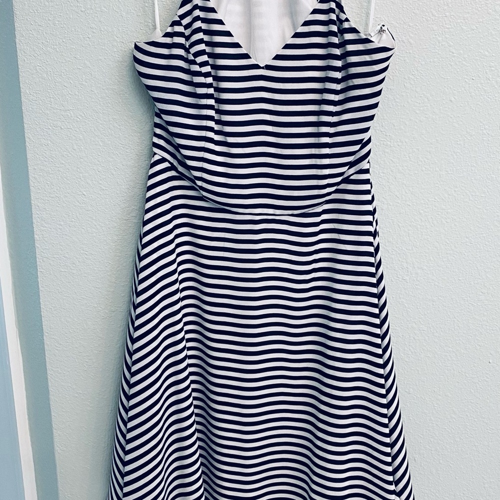 Express Skater Dress Size 2 – Black & White Stripes – Like New!